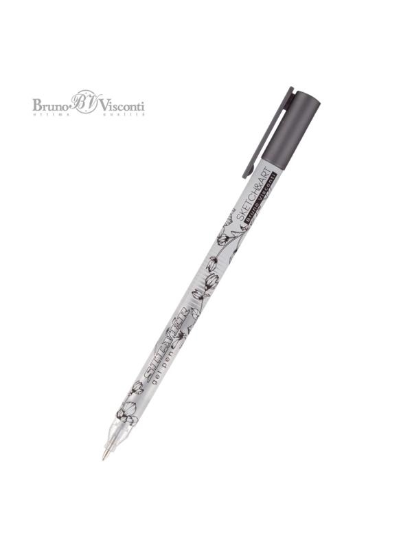 Ручка гелевая SKETCH&ARTUniWrite.SILVER 0,8мм СЕРЕБРЯНАЯ 20-0312/01