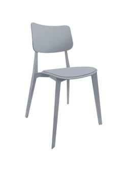 Стул для столовых SHT-S110-P серый/серый