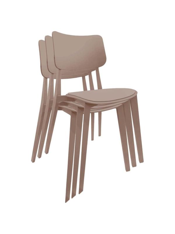 Стул для столовых SHT-S110-P капучино/капучино
