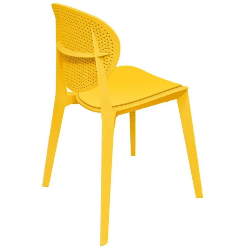 Стул для столовых SHT-S111-P желтый/желтый