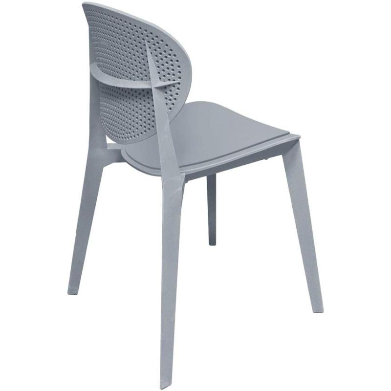 Стул для столовых SHT-S111-P серый/серый