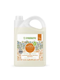 Гель для душа Synergetic Карамельное яблоко и ваниль увлажняющий, 3,5 л