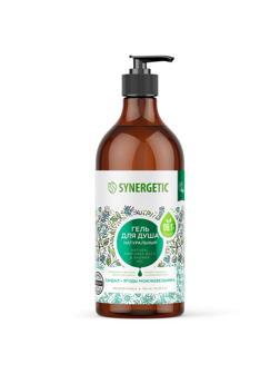 Гель для душа Synergetic Сандал и ягоды можжевельника увлажняющий, 750мл