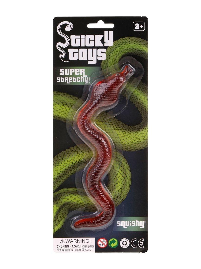Игрушка антистресс Змея, 1 шт, блистер, в ассортименте