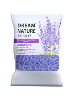 Соль Dream Nature с пеной для ванн Лаванда  500 г