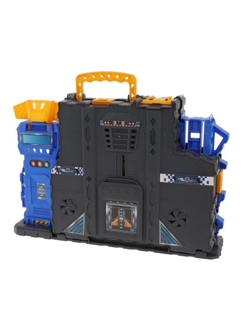 Игровой набор Паркинг, в комплекте: деталей 7шт., транспорт 2шт., наклейка,
чемодан