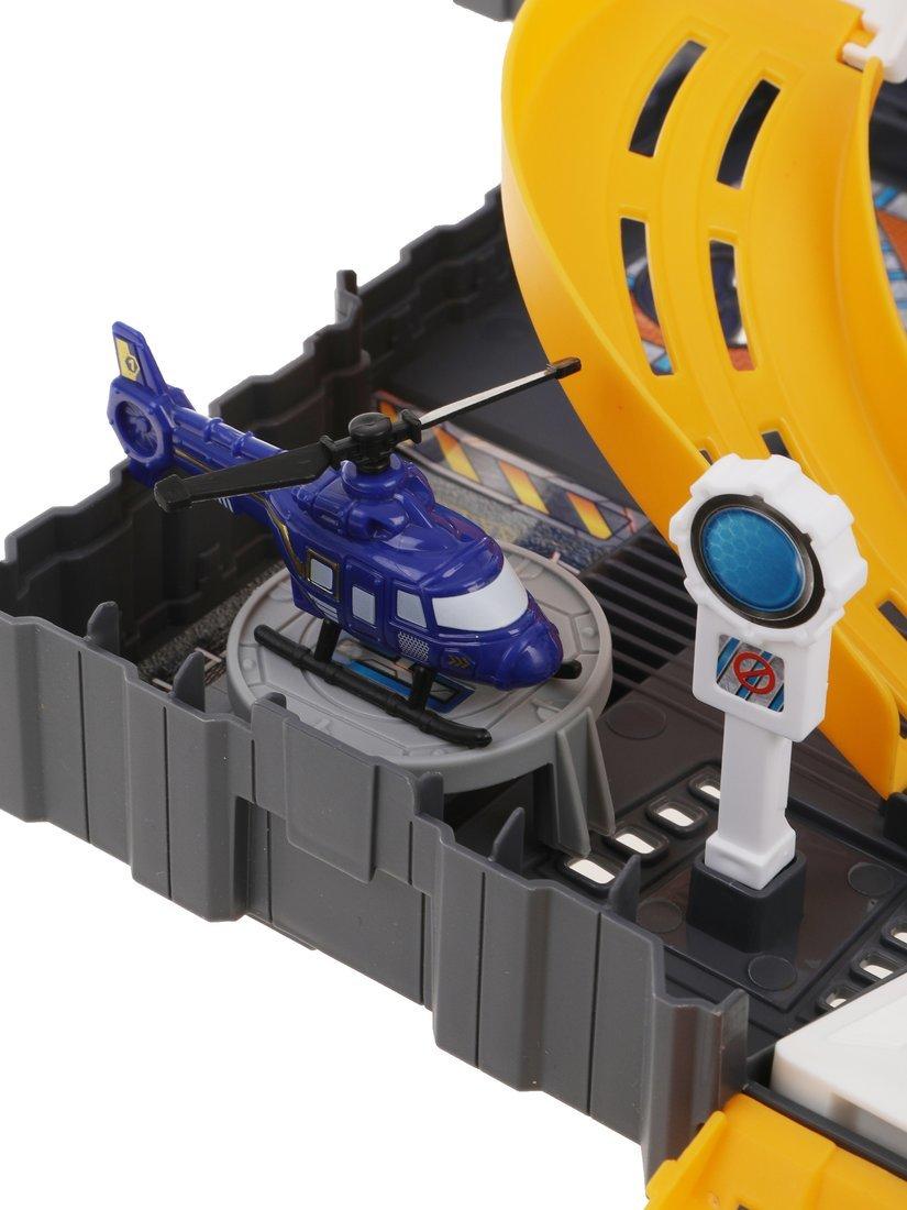 Игровой набор Паркинг, в комплекте: деталей 7шт., транспорт 2шт., наклейка,
чемодан