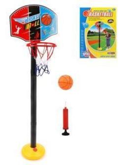 ДЕФЕКТ УПАКОВКИ Набор напольный баскетбол, стойка высота 118 см, щит 34,5*25
см, мяч, насос, коробка
