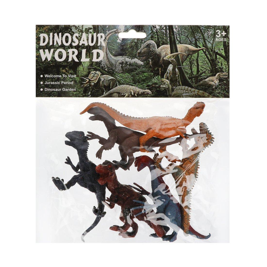 Набор динозавров 6 шт., пакет
