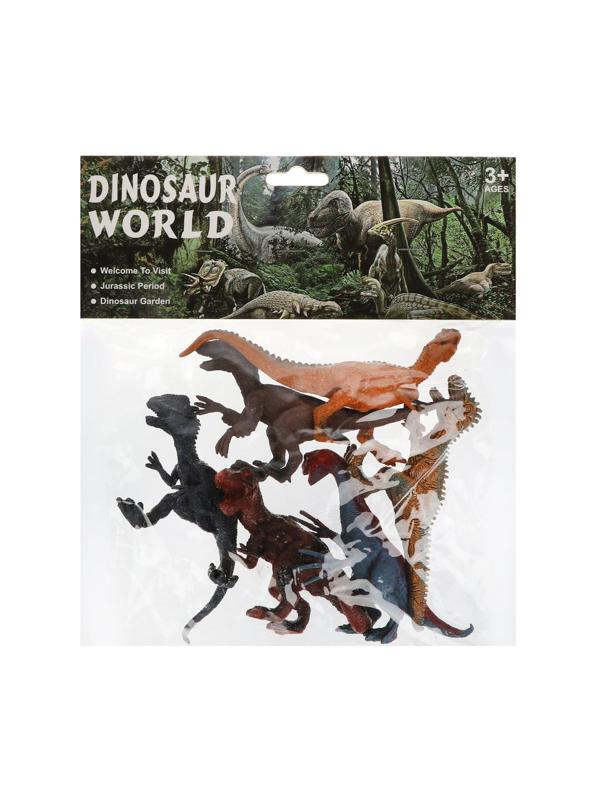 Набор динозавров 6 шт., пакет