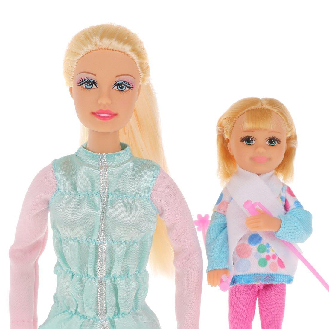 Игр. наб. Defa Lucy На прогулке, в компл. кукла 29см, кукла 15см, предм.
8шт., кор