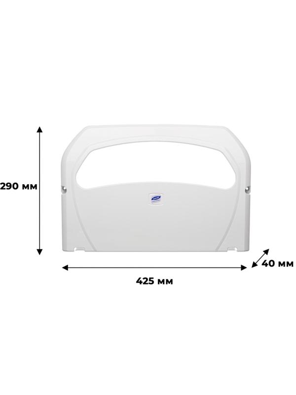 Диспенсер для покрытий на унитаз Luscan Professional белый