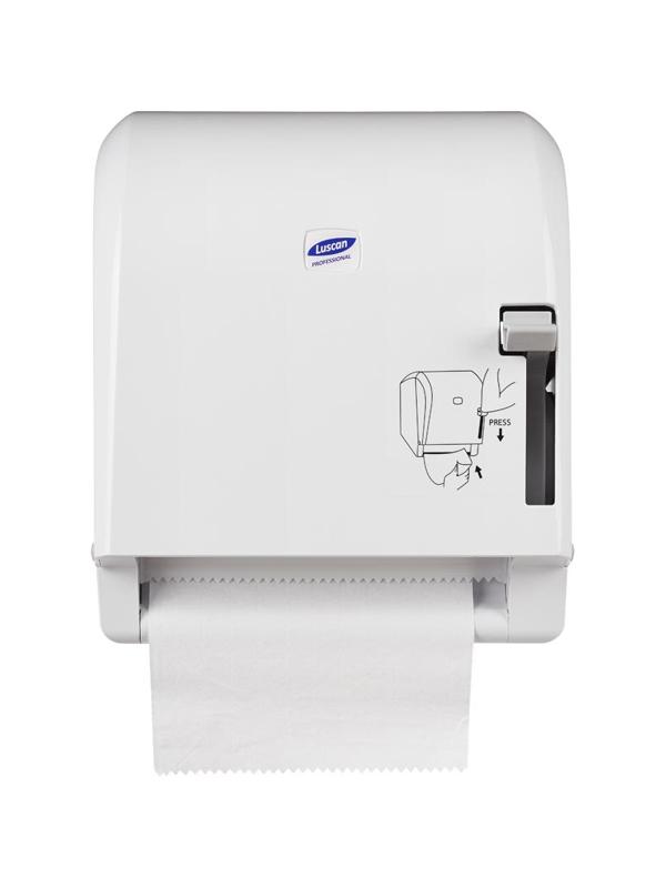 Диспенсер для полотенец рулон Luscan Professional механич белый