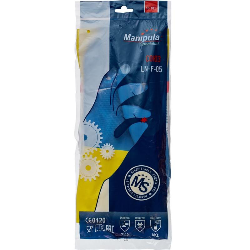 Перчатки защитные латекс/неопрен Manipula Союз р 10-10,5.,1 пара