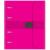 Бизнес-тетрадь со смен.блоком 120л,кл,А5, Розовый,пропилен. обл. налипучке