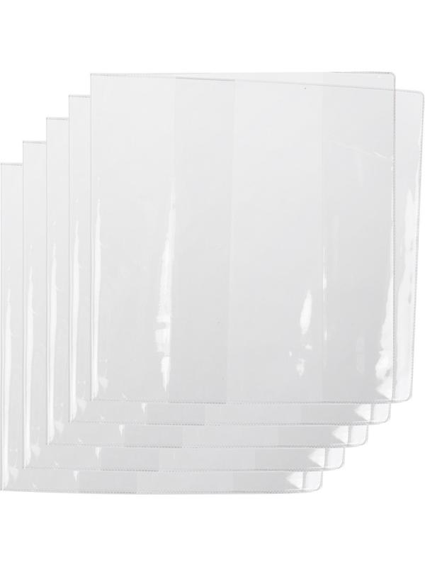 Набор обложек №1School д/учеб. унив, 232х450, ПВХ, 150 мкм, 5шт/уп