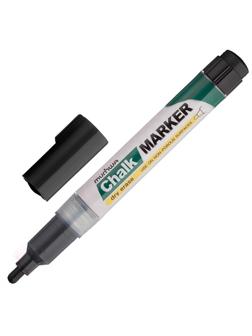 Маркер меловой MunHwa, CM-01, чёрный, 3мм