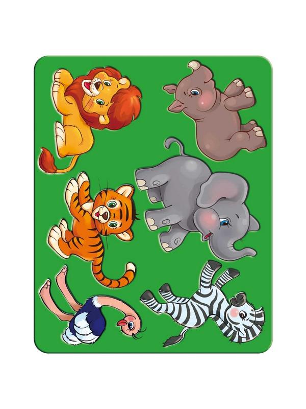 Трафарет Веселые зверята Луч, 10С 530-08