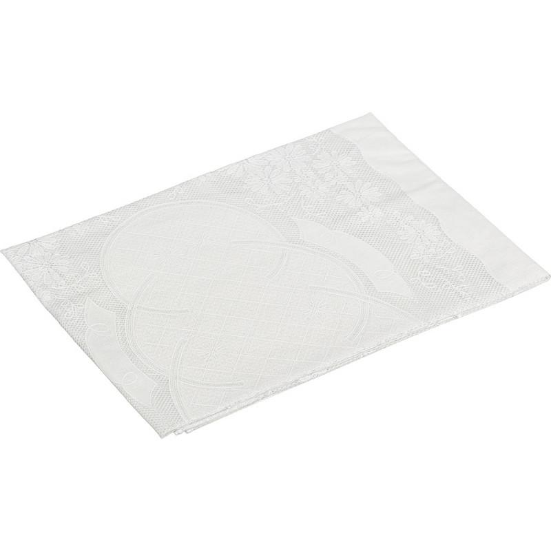 Скатерть Niklen кружевная 100% ПВХ 110х140 см 1272