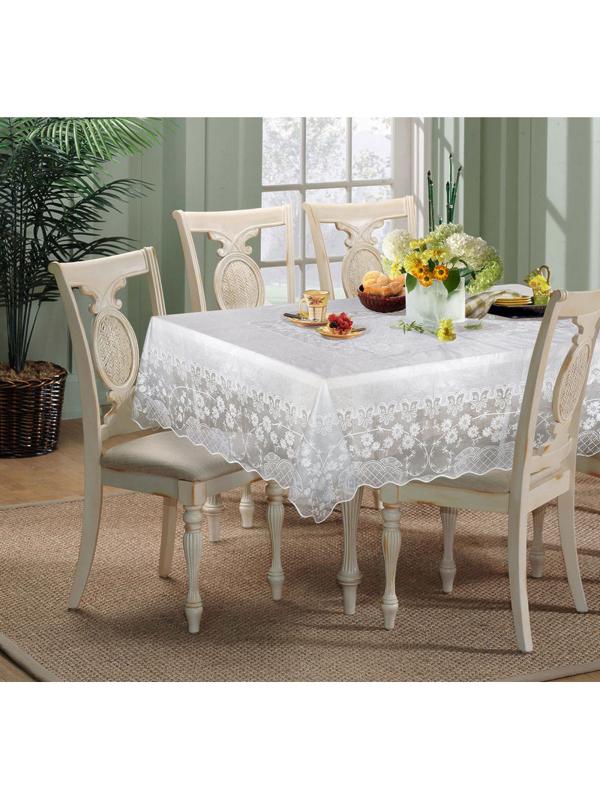 Скатерть Niklen кружевная 100% ПВХ 110х140 см 1272