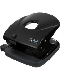 Дырокол Attache Power до 30л., металл., чёрный