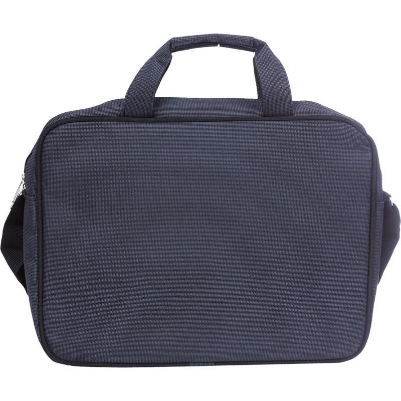 Сумка для документов полиэстр 400х300х80мм мод. 650 (серая)