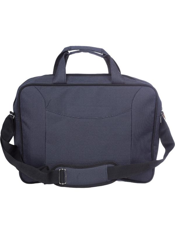 Сумка для документов полиэстр 400х300х80мм мод. 650 (серая)