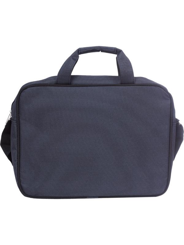 Сумка для документов полиэстр 400х300х80мм мод. 650 (серая)