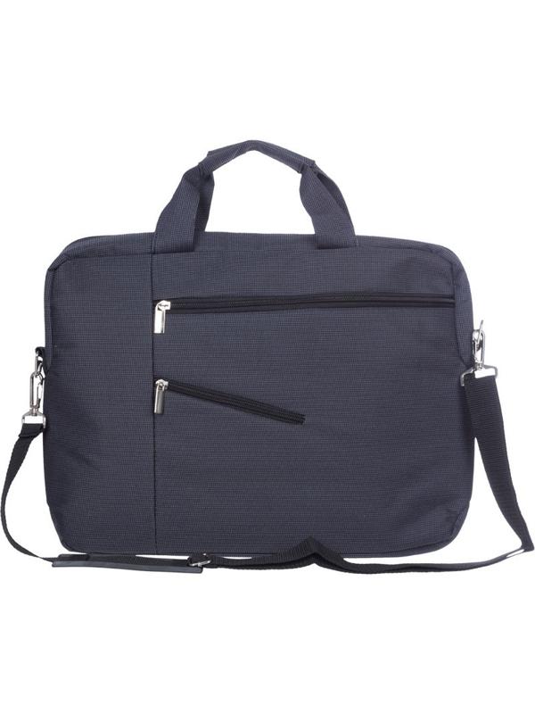 Сумка для документов текстиль 400х290х40мм  мод. 394  (серая)