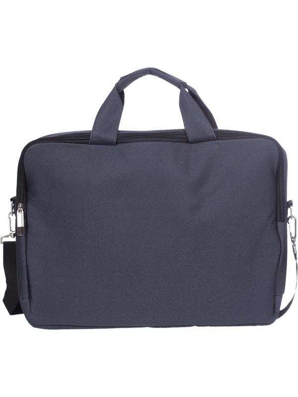 Сумка для документов текстиль 400х290х40мм  мод. 394  (серая)