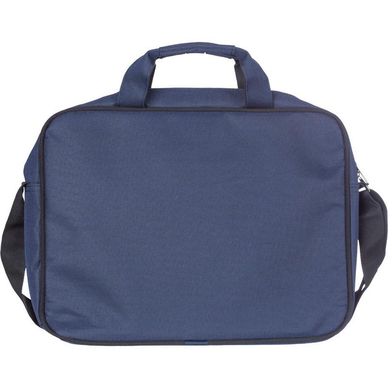 Сумка для документов полиэстр 400х300х80мм мод. 650 (синяя)