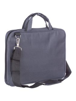 Сумка для документов полиэстр 370х265х30 мм мод. 587 (серая)