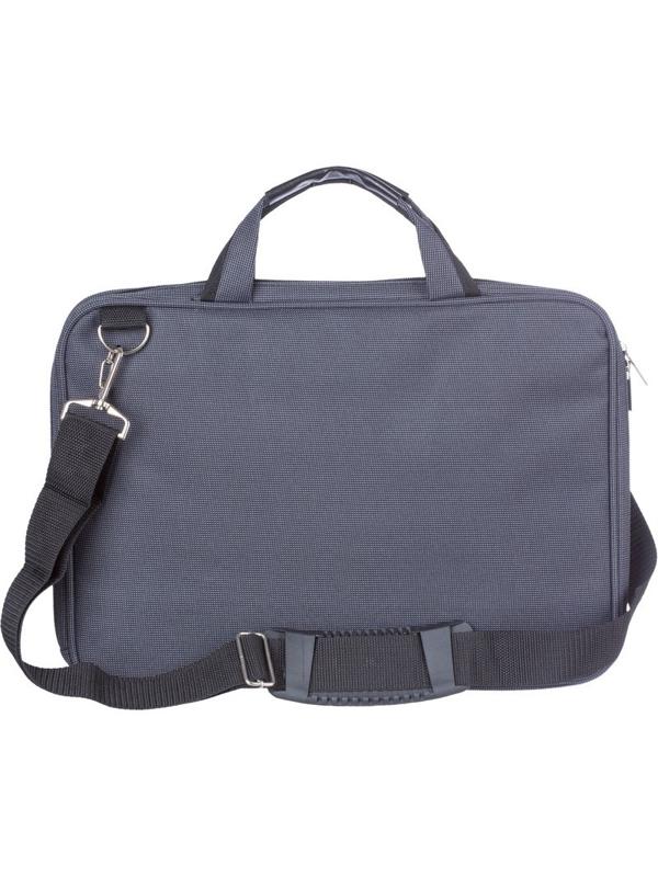 Сумка для документов полиэстр 370х265х30 мм мод. 587 (серая)