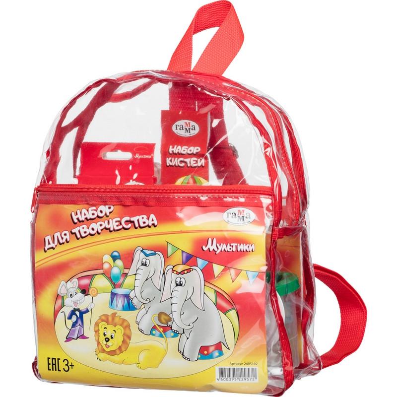 Набор для творчества Гамма Мультики в рюкзаке, УК042528