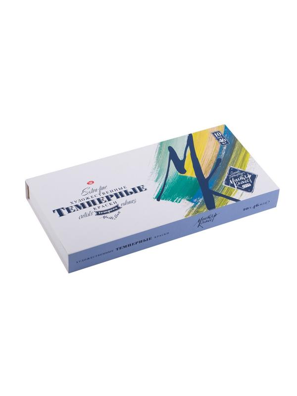 Краски темпера Мастер-Класс  10 шт х46мл, 1641032