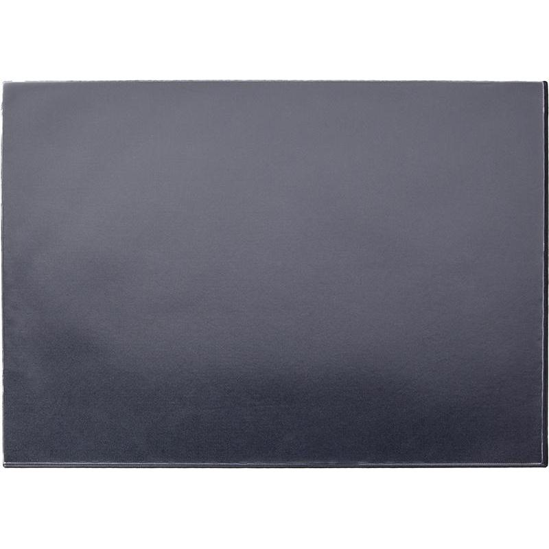 Коврик на стол Attache Economy 530х660мм черный с прозрачным верхним листом