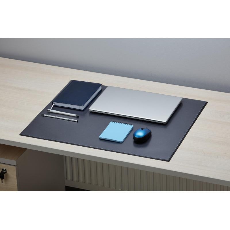 Коврик на стол Attache Economy 530х660мм черный с прозрачным верхним листом