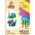 Бумага цветная А4,10л.10цв.немелованая,в папке Луч Школа творчества 1789-08