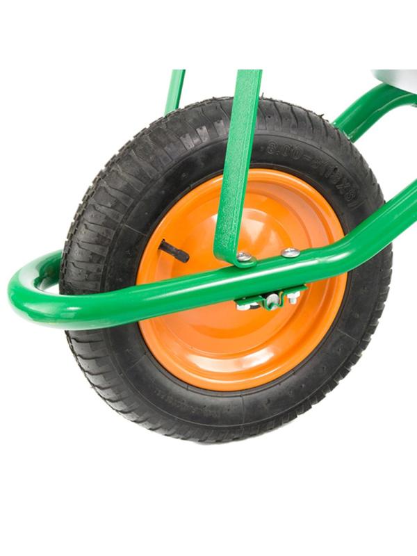 Тачка садовая Palisad грузоподъемность 160 кг объем 78л 689153/ 689155