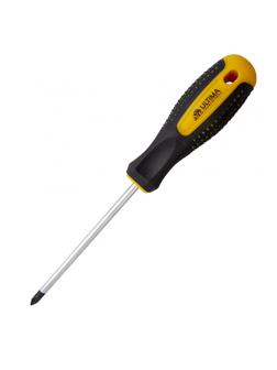 Отвертка Ultima Ph2х100 мм, CrV, 2-х компонент. рукоятка anti slip 124029