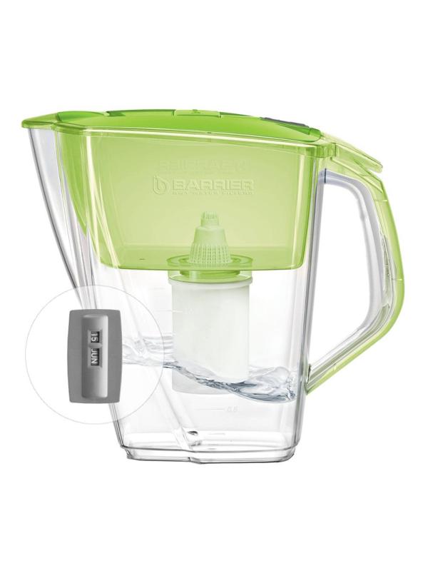 Фильтр -кувшин для очистки воды БАРЬЕР Прайм 4,2 л, цвет зеленое яблоко