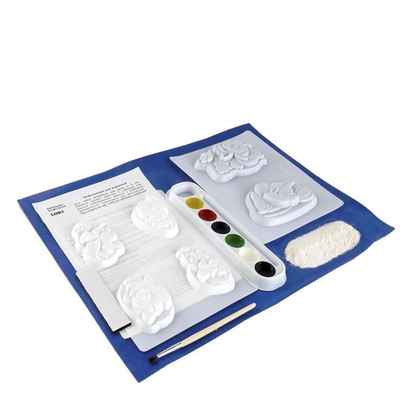 Набор для творчества  Фигурки на магнитах Цветочки  М-008