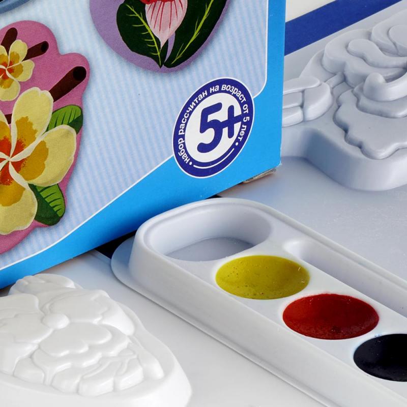 Набор для творчества  Фигурки на магнитах Цветочки  М-008