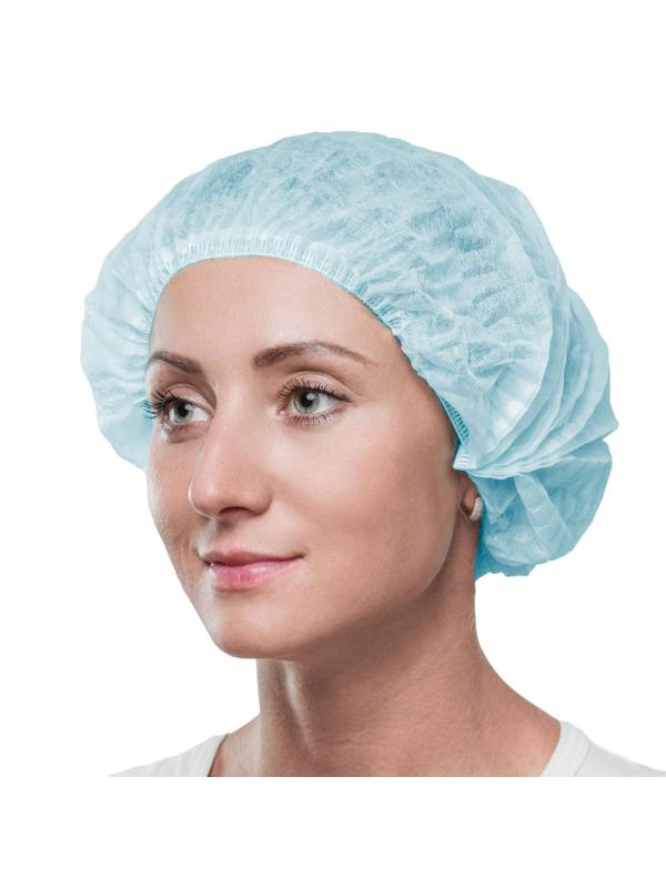 Шапочка Шарлотта синий, КЛЕВЕР-ПРО,100шт/уп