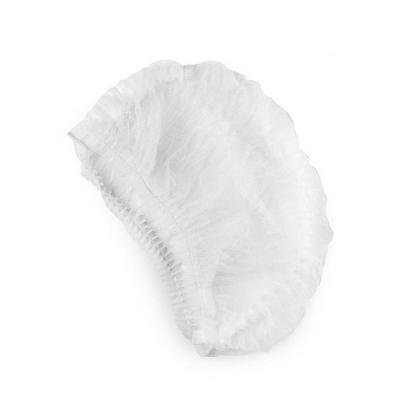 Шапочка Шарлотта белая, 100шт/уп МСП/Ш-1