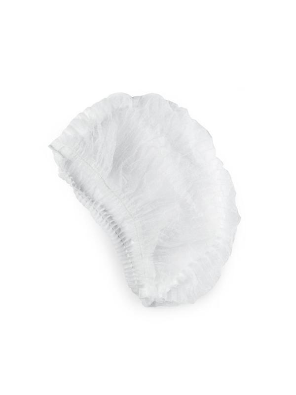 Шапочка Шарлотта белая, 100шт/уп МСП/Ш-1