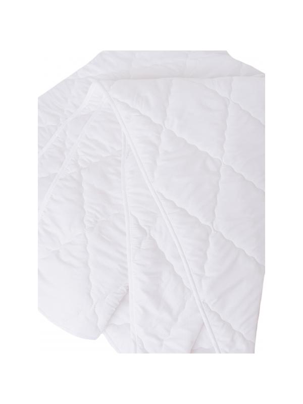 Одеяло 172х205 стеганое, кант, 200-250гр/м2 (холлофайбер/микрофибра),белый