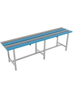 Метал.Мебель TI_Скамья СТ-4П полимерная доска, 2000мм