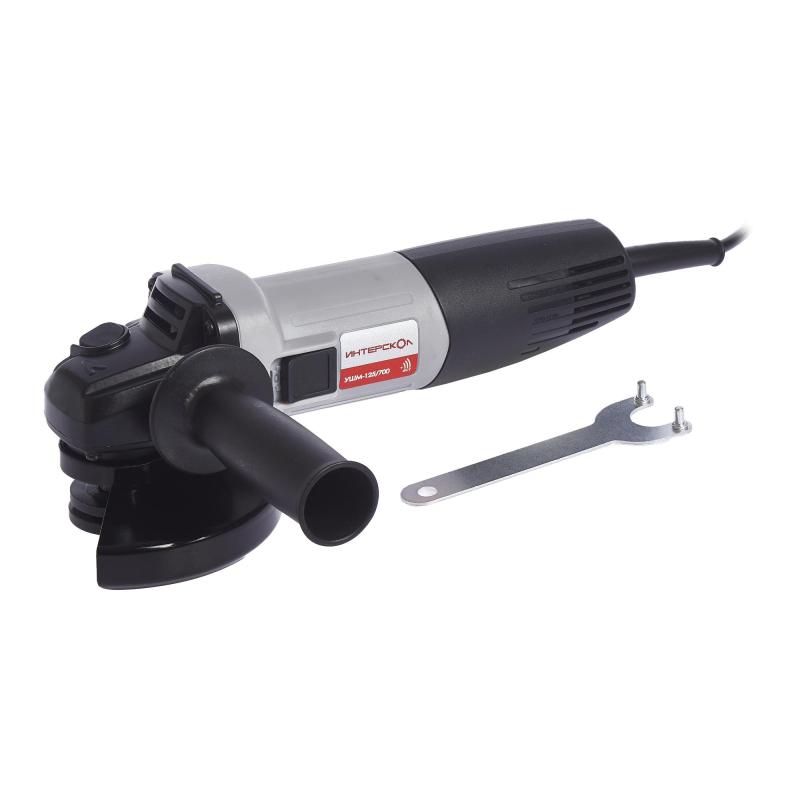 Шлифмашина угловая ИНТЕРСКОЛ УШМ-125/700 (529.1.0.00)