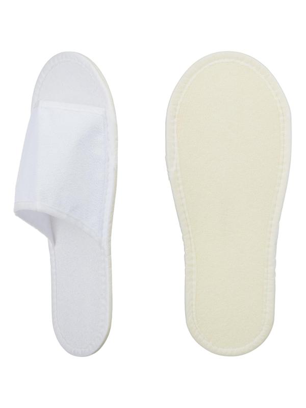 Тапочки одноразовые Махра-Оптима , махра, подошва ППЭ 5 мм.,100пар/уп